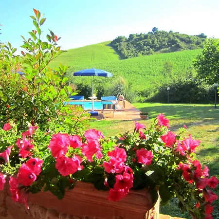Podere Valle Serena-volterra, Piscina Privata 빌라