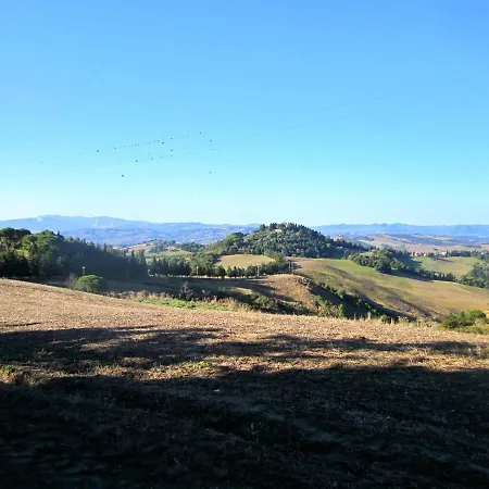 빌라 Podere Valle Serena-volterra, Piscina Privata 볼테라